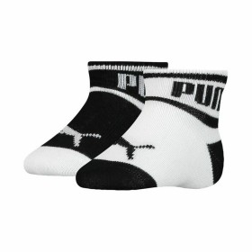 Sportsocken Puma Baby Wording 2 Stück Schwarz von Puma, Füßlinge & Sneakersocken - Ref: S6468316, Preis: 7,61 €, Rabatt: %