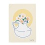 Kitchen Cloth HappyFriday Aware Flower Power Multicolour 70 x 50 cm (2 Units) by HappyFriday, Dish Cloth & Towels - Ref: D161...