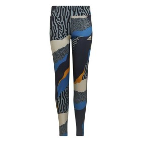 Sports Leggings for Children Adidas Multicolour Blue by Adidas, Girls - Ref: S6468910, Price: 32,33 €, Discount: %