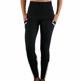 Leggings de Desporto de Mulher Reebok Pping Cotton W Preto | Tienda24 - Global Online Shop Tienda24.eu