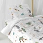 Duvet cover set HappyFriday Mini savanna Multicolour Single 2 Pieces | Tienda24 - Global Online Shop Tienda24.eu