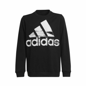 Children’s Sweatshirt without Hood Adidas Sweat Logo Black by Adidas, Boys - Ref: S6469094, Price: 31,51 €, Discount: %