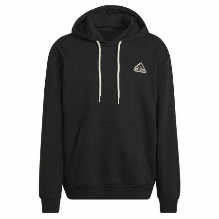 Sudadera con Capucha Hombre Adidas Essentials Feelcomfy Negro | Tienda24 - Global Online Shop Tienda24.eu