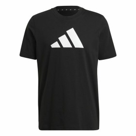 Men’s Short Sleeve T-Shirt Adidas Future Icons Logo Black by Adidas, Men - Ref: S6469116, Price: 28,06 €, Discount: %