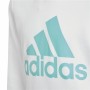 Sudadera con Capucha Niño Adidas Azul Blanco de Adidas, Niño - Ref: S6469119, Precio: 38,20 €, Descuento: %