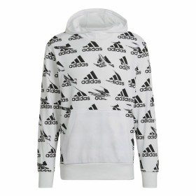 Sudadera con Capucha Hombre Adidas Essentials Brandlove Blanco de Adidas, Hombre - Ref: S6469121, Precio: 47,34 €, Descuento: %