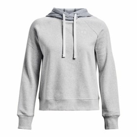 Damen Sweater mit Kapuze Reebok Wor Dunkelgrau | Tienda24 - Global Online Shop Tienda24.eu