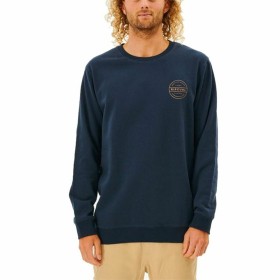 Men’s Sweatshirt without Hood Rip Curl Re Entry Crew Navy Blue by Rip Curl, Men - Ref: S6469135, Price: 0,00 €, Discount: %