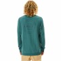 Felpa senza Cappuccio Uomo Rip Curl Re Entry Crew Azzurro | Tienda24 - Global Online Shop Tienda24.eu