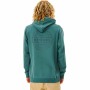 Felpa con Cappuccio Uomo Rip Curl Re Entry Verde | Tienda24 - Global Online Shop Tienda24.eu