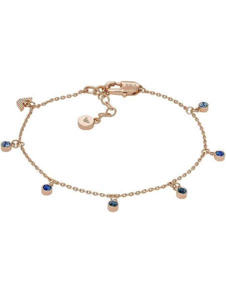 Pulsera Mujer Emporio Armani EGS3015221 Rosa Dorado | Tienda24 Tienda24.eu