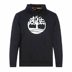 Herren Sweater mit Kapuze Champion Script Logo Print Dunkelgrau | Tienda24 - Global Online Shop Tienda24.eu