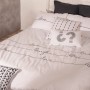 Housse de Couette HappyFriday Blanc Live Multicouleur 155 x 220 cm de HappyFriday, Couettes et housses de couette - Réf : D16...