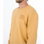 Men’s Sweatshirt without Hood Hurley No Bummers Ocre | Tienda24 - Global Online Shop Tienda24.eu