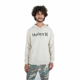 Felpa con Cappuccio Uomo Hurley One Only Bianco di Hurley, Uomo - Rif: S6469180, Prezzo: 45,69 €, Sconto: %