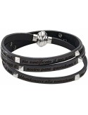 Ladies' Bracelet Amen PNIT02-PI-54 Black | Tienda24 Tienda24.eu