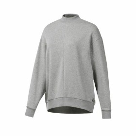 Women’s Sweatshirt without Hood Reebok Terry Crew Light grey by Reebok, Women - Ref: S6469233, Price: 39,34 €, Discount: %