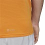 Camisola de Manga Curta Homem Adidas Own The Run Laranja | Tienda24 - Global Online Shop Tienda24.eu