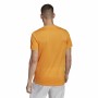 Camisola de Manga Curta Homem Adidas Own The Run Laranja | Tienda24 - Global Online Shop Tienda24.eu