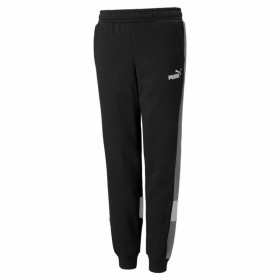 Children's Tracksuit Bottoms Puma Essentials+ Colorblock Black Boys by Puma, Boys - Ref: S6469509, Price: 36,61 €, Discount: %