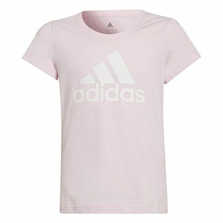 Maglia a Maniche Corte per Bambini Adidas Rosa di Adidas, T-shirt - Rif: S6469942, Prezzo: 21,13 €, Sconto: %