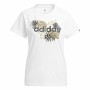 Damen Langarm-T-Shirt Adidas Print Graphic Weiß | Tienda24 - Global Online Shop Tienda24.eu