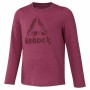 Damen Langarm-T-Shirt Reebok Essentials Lila | Tienda24 - Global Online Shop Tienda24.eu