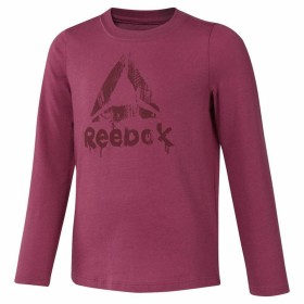 T-shirt à manches longues femme Reebok Essentials Violet de Reebok, Femme - Réf : S6469966, Prix : 0,00 €, Remise : %