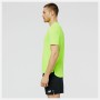 Maglia Sportiva a Maniche Corte New Balance Verde limone di New Balance, Camicie e T-shirt sportive - Rif: S6469975, Prezzo: ...