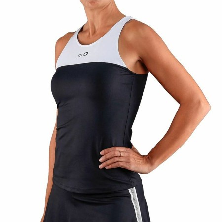 Maglia Smanicata da Donna Endless Endless Lux Ribbon Padel Nero | Tienda24 - Global Online Shop Tienda24.eu