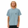 Maglia a Maniche Corte Uomo Rip Curl Pocket Quality Surf Azzurro di Rip Curl, T-shirt - Rif: S6470003, Prezzo: 29,22 €, Scont...