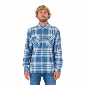 Camicia a Maniche Lunghe Uomo Hurley Santa Cruz Azzurro di Hurley, Camicie Casual - Rif: S6470013, Prezzo: 51,68 €, Sconto: %