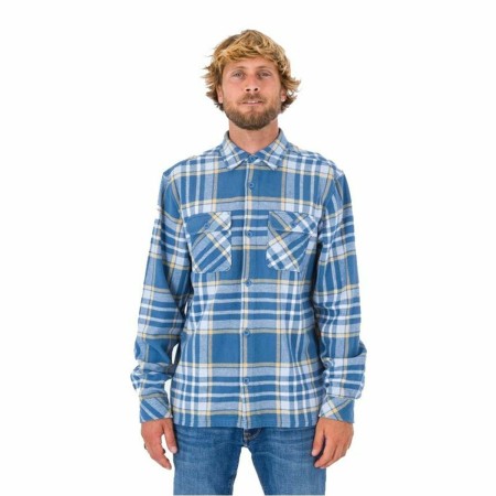 Men’s Long Sleeve Shirt Hurley Santa Cruz Blue by Hurley, Casual Shirts - Ref: S6470013, Price: 51,68 €, Discount: %