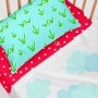 Conjunto de Lençóis HappyFriday Mr Fox Grandma Multicolor Berço de Bebé 2 Peças de HappyFriday, Roupa de cama para berços - R...