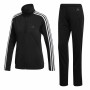 Damen-Trainingsanzug Adidas Three Stripes Schwarz von Adidas, Damen - Ref: S6470119, Preis: 0,00 €, Rabatt: %