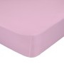 Sábana Bajera HappyFriday BASIC KIDS Rosa 90 x 200 x 32 cm de HappyFriday, Sábanas y fundas de almohada - Ref: D1614042, Prec...