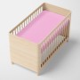 Fitted sheet HappyFriday BASIC KIDS Pink 60 x 120 x 14 cm by HappyFriday, Sheets and pillowcases - Ref: D1614049, Price: 9,06...