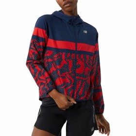 Women's Sports Jacket New Balance Printed Accelerate Blue by New Balance, Warm clothing - Ref: S6470336, Price: 61,63 €, Disc...