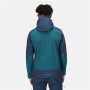 Men's Sports Jacket Regatta Hewitts VII Blue Green Hood by Regatta, Warm clothing - Ref: S6470380, Price: 62,02 €, Discount: %