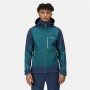 Men's Sports Jacket Regatta Hewitts VII Blue Green Hood by Regatta, Warm clothing - Ref: S6470380, Price: 62,02 €, Discount: %