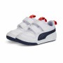 Ténis Casual Criança Puma Multiflex SL V Azul Branco de Puma, Ténis e calçado desportivo - Ref: S6470440, Preço: 29,42 €, Des...