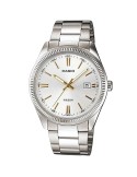 Montre Homme Casio DATE - SILVER, GOLD INDEXES (Ø 39 mm) | Tienda24 Tienda24.eu