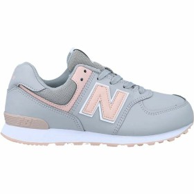 Casual Damenturnschuh New Balance 574 Grau Rosa von New Balance, Turnschuhe und Sportschuhe - Ref: S6470494, Preis: 60,81 €, ...