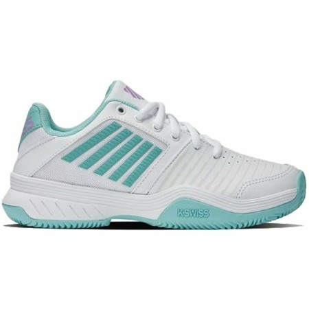 Sapatilhas de Pádel para Adultos Kswiss Court Express Hb Mulher Branco de Kswiss, Ténis - Ref: S6470647, Preço: 53,32 €, Desc...