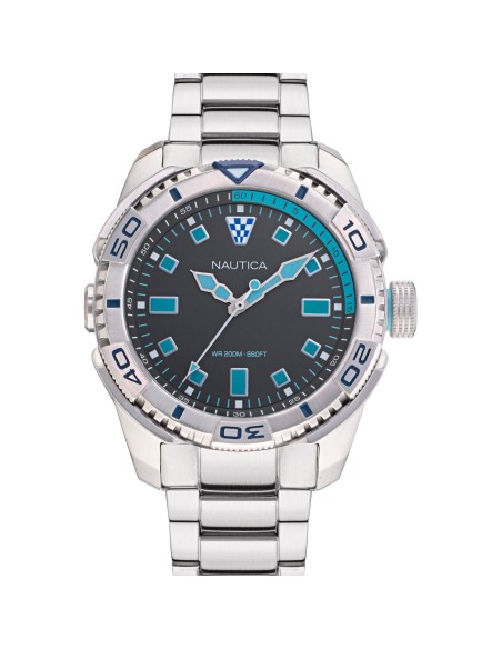 Herrenuhr Nautica NAPTDS005 (Ø 45 mm) | Tienda24 Tienda24.eu