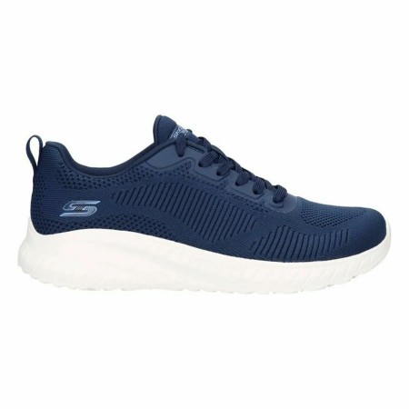 Sapatilhas de Desporto Mulher Skechers Bobs Sport Squad Chaos Face Off Azul escuro de Skechers, Ténis - Ref: S6471298, Preço:...