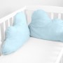 Protector de Cuna HappyFriday Basic Kids Cloud Azul 60 x 40 cm de HappyFriday, Accesorios para camas - Ref: D1614077, Precio:...