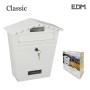 Buzón EDM Acero Blanco Classic (29,5 x 10,5 x 35,5