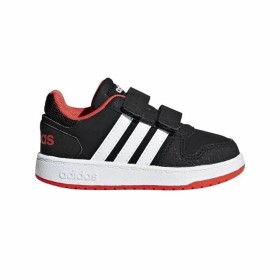 Kinder Sportschuhe Adidas Hoops 2.0 Schwarz von Adidas, Turnschuhe und Sportschuhe - Ref: S6471969, Preis: 26,31 €, Rabatt: %