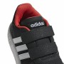 Chaussures de Sport pour Enfants Adidas Hoops 2.0 Noir de Adidas, Baskets et chaussures de sport - Réf : S6471969, Prix : 26,...